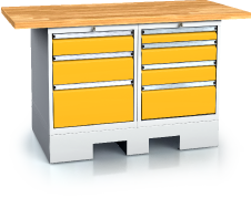 Standardausführung alpede PROFI - Platten - Container - Robustes Palettengestell 880 x 1500 x 700